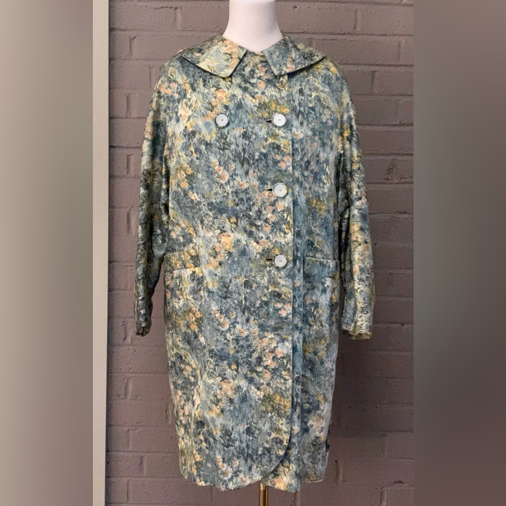 Golet Vintage 1960’s floral abstract jacket